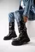 Bota Biker Cuero. MILENNA en internet