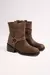 Bota biker HAMILTON cuero