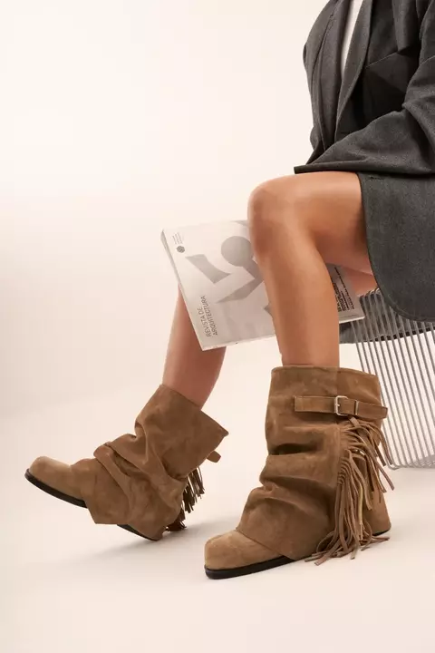 Bota Biker Cuero. TAINNY - comprar online