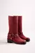 Bota biker Cuero gamuzado. AYRTON en internet