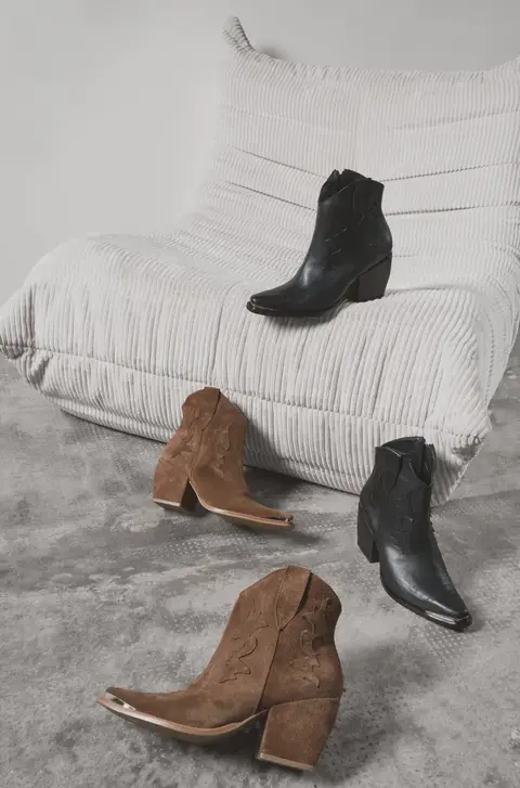 Bota Texana Cuero. SAVAN