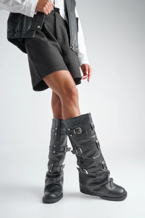 Imagen de Bota biker Cuero. FILO