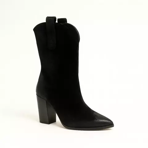 Imagen de Bota Texana Caña baja Cuero. MARZHA