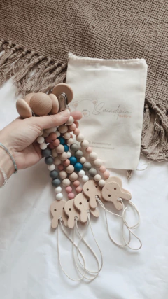 Portachupetes Bunny - Serendipia Babys