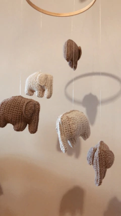 Movil Elefantitos - Serendipia Babys