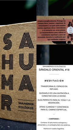 Sahumerios Ecológicos Sahumar - comprar online