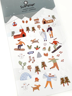 Cartela de adesivos - Midwinter - comprar online