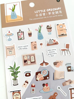 Cartela de adesivos - Um dia especial - comprar online