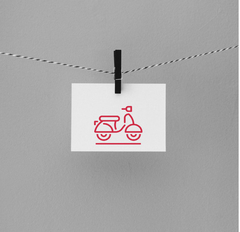 Carimbo - Scooter na internet