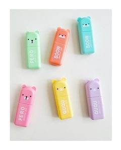 Mini marcadores de texto ursos - comprar online