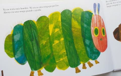 La pequeña oruga glotona
