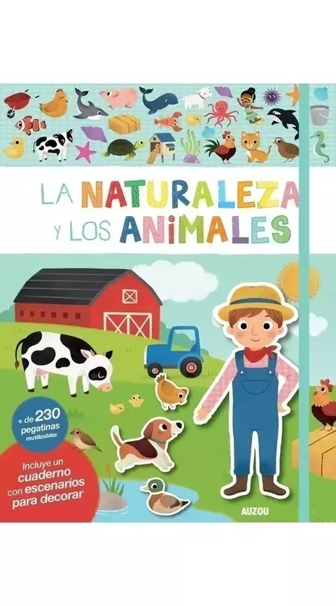 Mis primeros stickers: La naturaleza y los animales