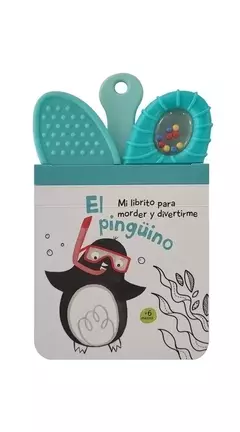 Mi librito para morder y divertirme: El pingüino