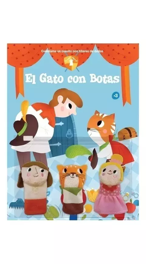 Cuéntame un cuento con títeres de dedo: El gato con botas