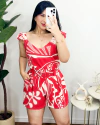Conjunto Amanda vermelho