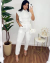 Macacão em Alfaiataria Celina Branco - comprar online
