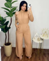 Macacão Pantalona Mônaco Nude