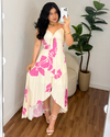 Vestido Mullet estampa fúcsia - comprar online