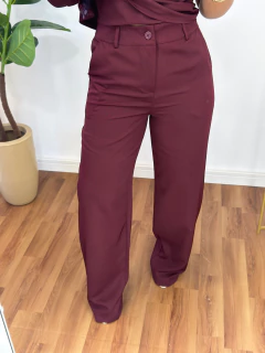 Conjunto Nula Manga Marsala - loja online