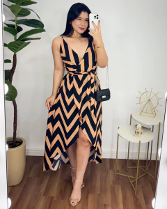 Vestido Mullet Chevron - comprar online
