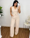 Conjunto alfaiataria Loures Nude - comprar online