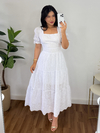 Vestido Emilly Branco - comprar online
