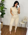 Conjunto alfaiataria Malta Nude - comprar online