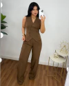 Conjunto Alfaiataria Siena Caramelo - comprar online