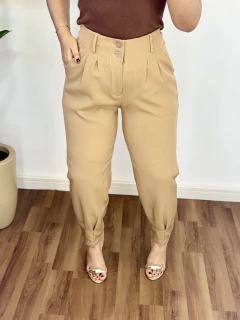 Calça Alfaiataria Louise nude - loja online
