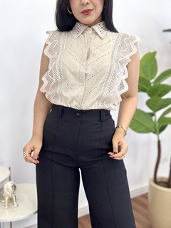 Calça Pantalona Melu Preto na internet