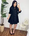 Chemise Andria Preto - comprar online
