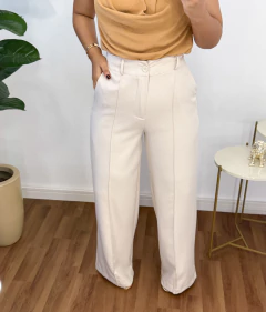 Calça Pantalona Loures Nude - loja online