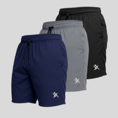 Kit 3 Bermudas Elastano Premium - loja online