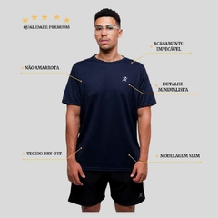 Camiseta Azul Royal Dry-fit - JK16