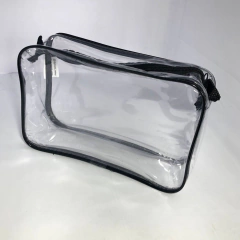 Necessaire 23x15 transparente para presente personalizada FELIZ NATAL - Gii Matos Makeup