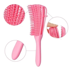 Pente de cabelo escova polvo desembaraça fácil escolha a cor