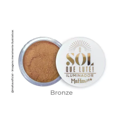ILUMINADOR EM PÓ O SOL QUE LUTE MAHAV - Gii Matos Makeup