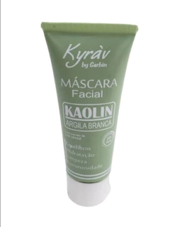 Máscara facial argila branca Kyrav