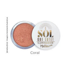 ILUMINADOR EM PÓ O SOL QUE LUTE MAHAV - loja online