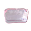 Kit com 5 Necessarie Transparente e ROSA 23X15