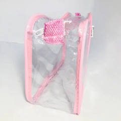 kit 1 necessaire 23x15+sabonete pré+polvo cuidado facial na internet