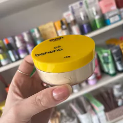 PÓ BANANA FACIAL EVEN MAKE-UP na internet