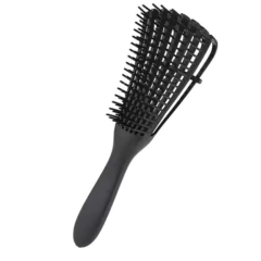 Pente de cabelo escova polvo desembaraça fácil escolha a cor - loja online