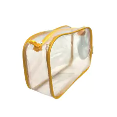 Necessaire 23x15 transparente para presente personalizada FELIZ NATAL na internet