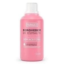 Removedor de Esmalte Sem Acetona Farmax
