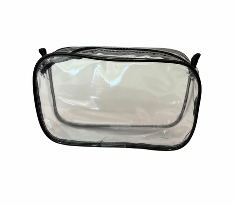 ESTOJO transparente PRETO 21x11