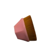Pincel Mágico ROSA Hexagonal Oval Base Make Blogueira