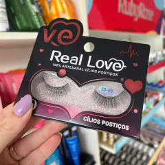 CILIOS POSTIÇOS 5D 09 REAL LOVE na internet
