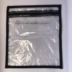 Saco organizador PERSONALIZADO escrevemos o que desejar - para maternidade - viagem - Gii Matos Makeup