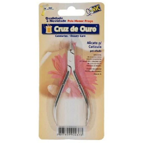 ALICATE PARA CUTÍCULA CRUZ DE OURO